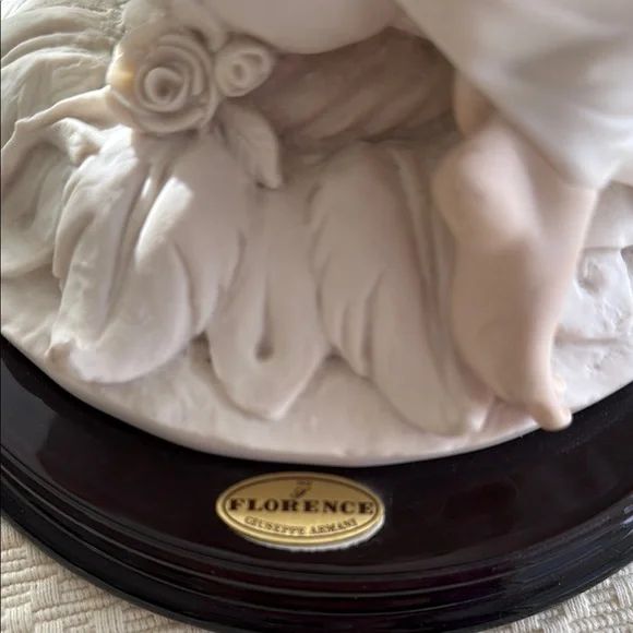 Graceful White and Brown Decorative Accent Figurine - Picture 2 of 6